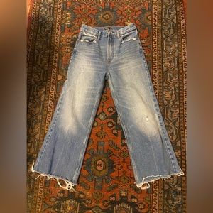 Abercrombie wide leg jeans size 27/4